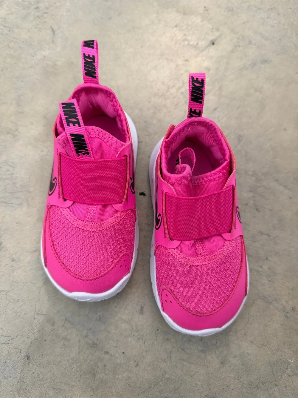 Nike Kids Bright Pink Slip-On Athletic Sneakers- sz 6